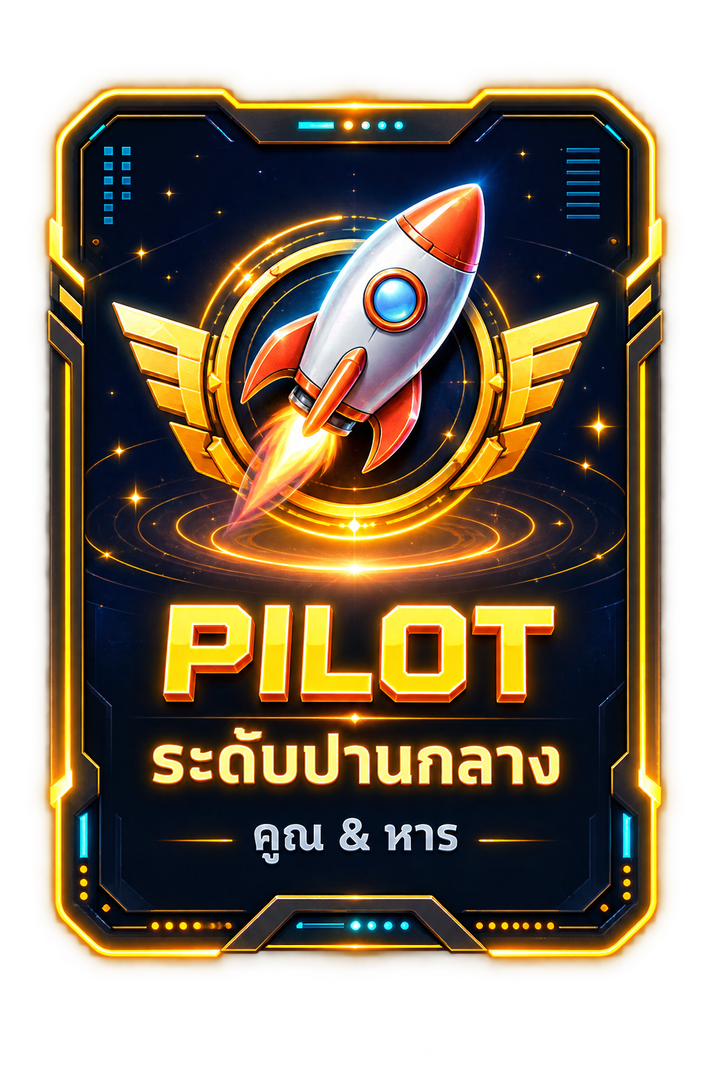 Pilot ระดับปานกลาง คูณและหาร